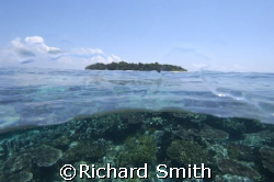 Sipadan Island from South Point. by Richard Smith 